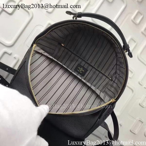 Louis Vuitton Monogram Empreinte SORBONNE BACKPACK M44016 Black