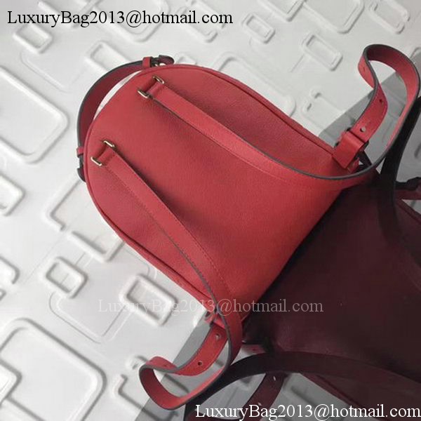 Louis Vuitton Monogram Empreinte SORBONNE BACKPACK M44016 Red