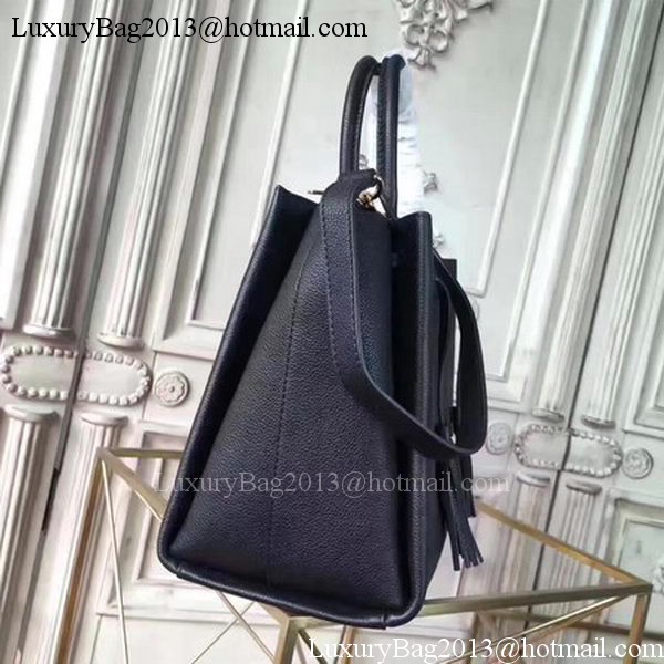 Louis Vuitton Soft Calfskin LOCKMETO M54572 Black