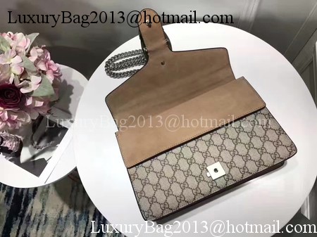 Gucci Dionysus GG Supreme Canvas Shoulder Bag 400249 Bee