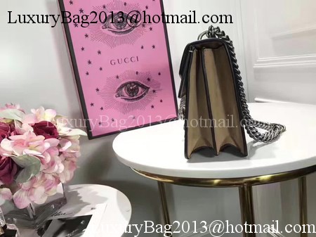 Gucci Dionysus GG Supreme Canvas Shoulder Bag 400249 Green