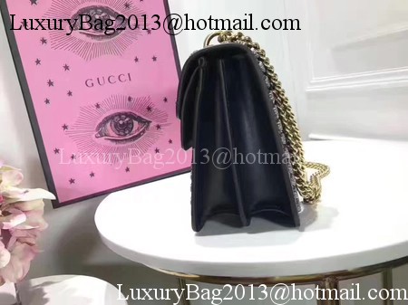 Gucci Dionysus Studded Shoulder Bag 400249 Black
