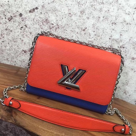 Louis Vuitton Epi Leather TWIST MM M42359 Orange&Blue