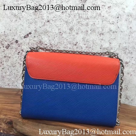 Louis Vuitton Epi Leather TWIST MM M42359 Orange&Blue