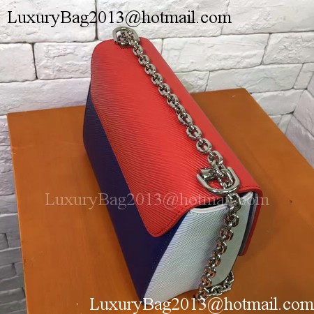 Louis Vuitton Epi Leather TWIST MM M42359 Red&Blue