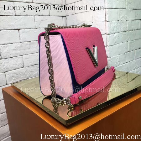 Louis Vuitton Epi Leather TWIST MM M42359 Rose&Blue&Pink