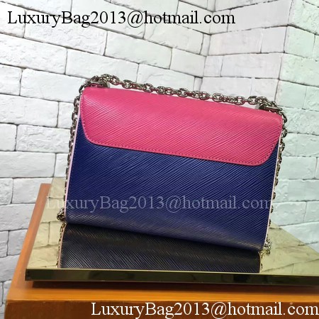 Louis Vuitton Epi Leather TWIST MM M42359 Rose&Blue&Pink