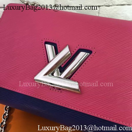 Louis Vuitton Epi Leather TWIST MM M42359 Rose&Blue&Pink