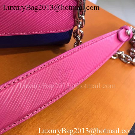 Louis Vuitton Epi Leather TWIST MM M42359 Rose&Blue&Pink