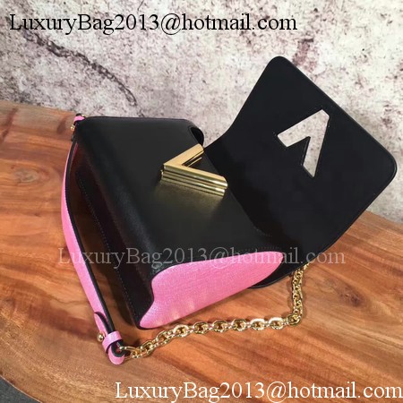 Louis Vuitton Epi Leather TWIST PM M54740 Rosy&Black