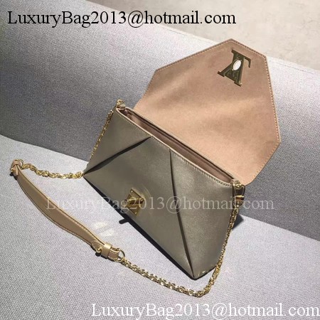 Louis Vuitton Leather Evening Bag LOVE NOTE M54501 Apricot