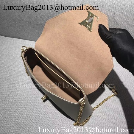 Louis Vuitton Leather Evening Bag LOVE NOTE M54501 Apricot