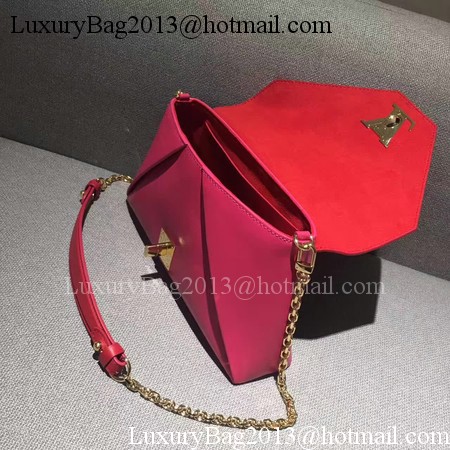 Louis Vuitton Leather Evening Bag LOVE NOTE M54501 Red