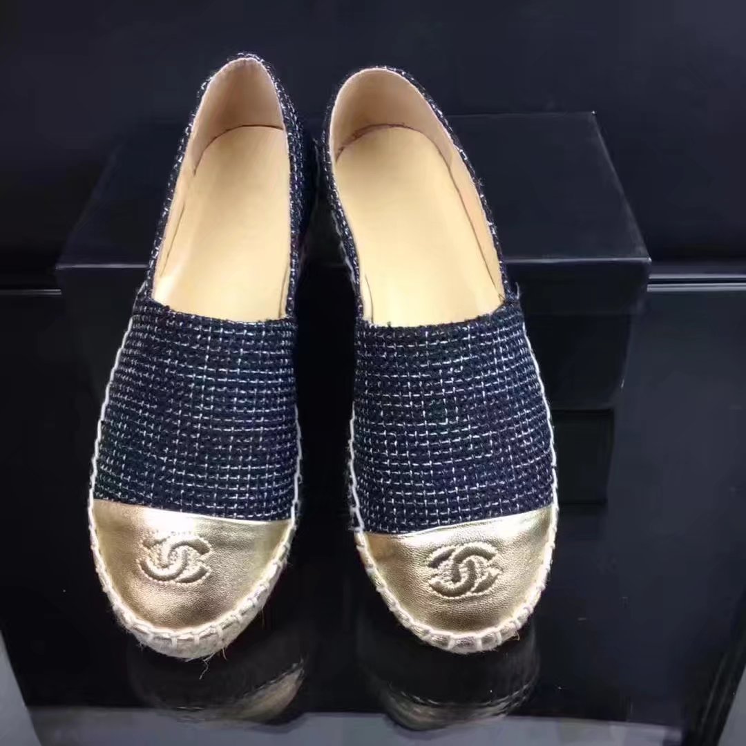 Chanel Casual Shoes Leather CH2141 Royal
