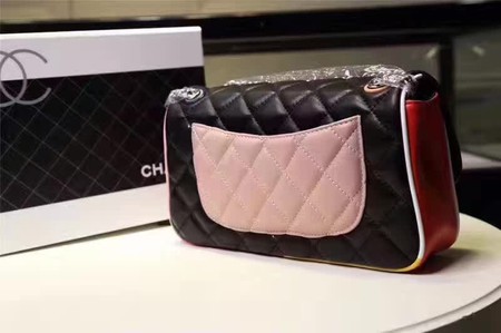 Chanel Classic Flap Bag Sheepskin Leather A93692 Black