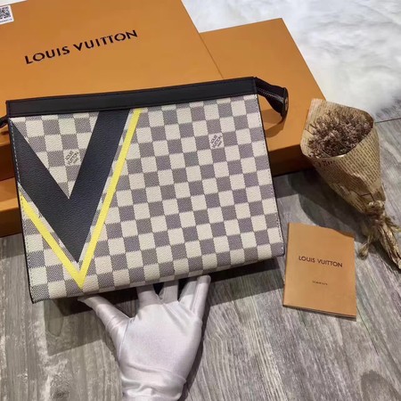 Louis Vuitton Damier Azur Canvas POCHETTE VOYAGE MM N60049