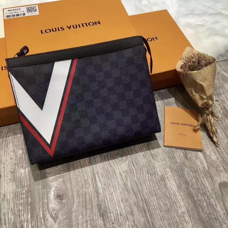 Louis Vuitton Damier Cobalt Canvas POCHETTE VOYAGE MM N64023