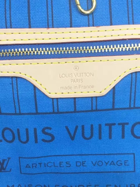 Louis Vuitton MONOGRAM Canvas NEVERFULL MM M41050 Blue