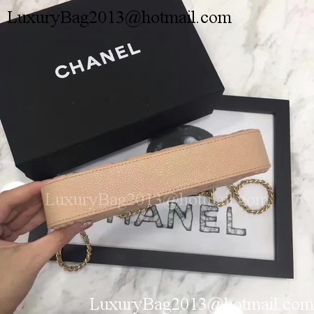 Boy Chanel Flap Bag Original Cannage Pattern CHA3369 Apricot