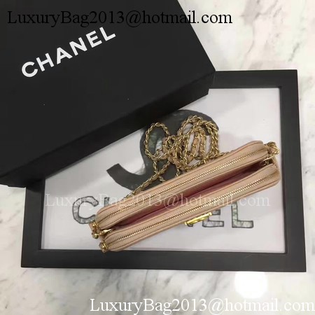 Boy Chanel Flap Bag Original Cannage Pattern CHA3369 Apricot
