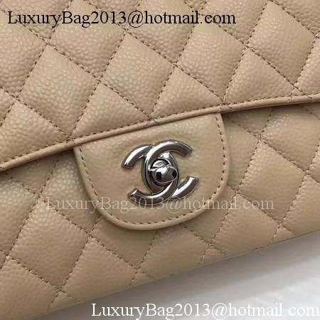 Chanel 2.55 Series Flap Bags Original Cannage Pattern A1112 Apricot