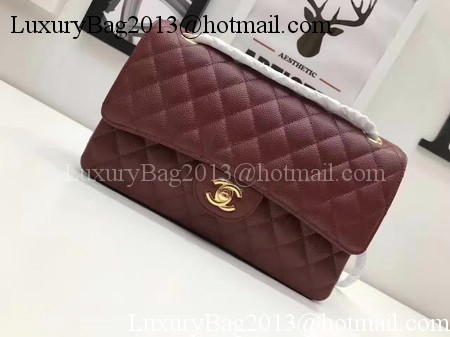 Chanel 2.55 Series Flap Bags Original Cannage Pattern A1112 Wine