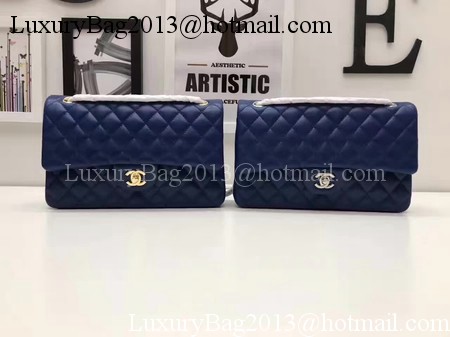 Chanel 2.55 Series Flap Bags Original Sheepskin A1112 Blue