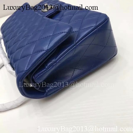 Chanel 2.55 Series Flap Bags Original Sheepskin A1112 Blue