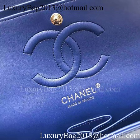 Chanel 2.55 Series Flap Bags Original Sheepskin A1112 Blue