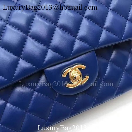 Chanel 2.55 Series Flap Bags Original Sheepskin A1112 Blue