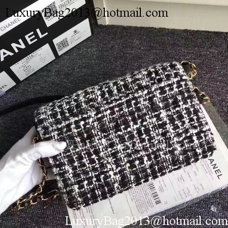 Chanel Classic Flap Bag Original Leather CHA3340 Black&White