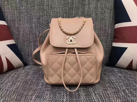 Chanel Original Leather Backpack CHA2590 Apricot