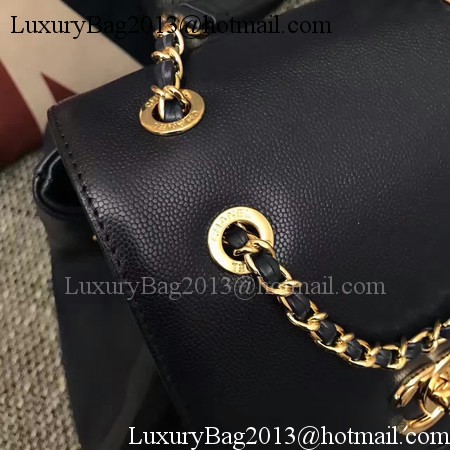 Chanel Original Leather Backpack CHA2590 Black