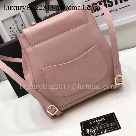 Chanel Original Leather Backpack CHA2590 Pink