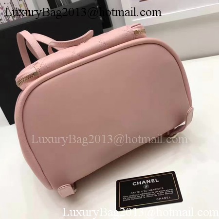 Chanel Original Leather Backpack CHA2590 Pink