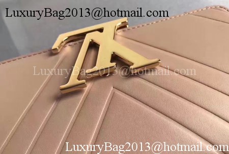 Louis Vuitton CHAIN LOUISE GM Shoulder Bag M54230 Apricot