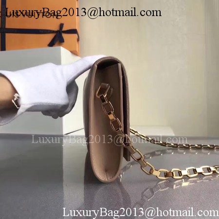 Louis Vuitton CHAIN LOUISE GM Shoulder Bag M54230 Apricot