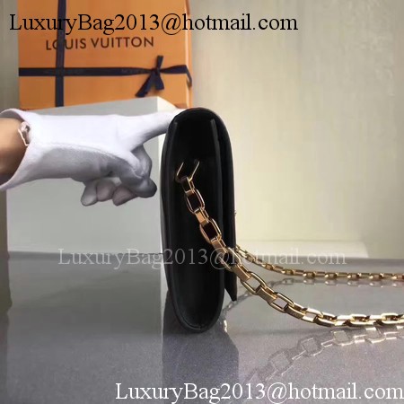 Louis Vuitton CHAIN LOUISE GM Shoulder Bag M54230 Black