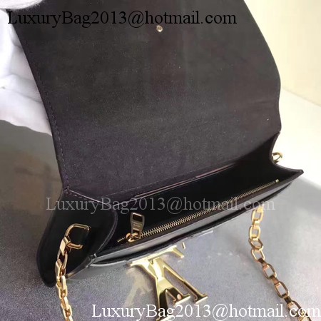 Louis Vuitton CHAIN LOUISE GM Shoulder Bag M54230 Black