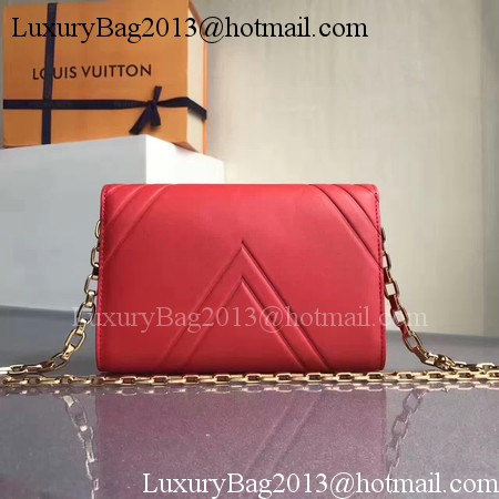 Louis Vuitton CHAIN LOUISE GM Shoulder Bag M54230 Red