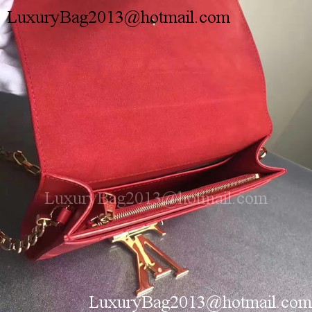 Louis Vuitton CHAIN LOUISE GM Shoulder Bag M54230 Red