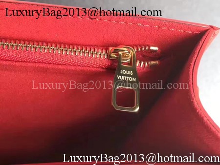 Louis Vuitton CHAIN LOUISE GM Shoulder Bag M54230 Red