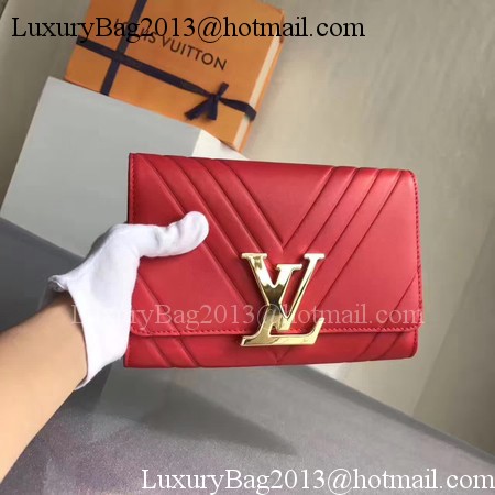 Louis Vuitton CHAIN LOUISE GM Shoulder Bag M54230 Red