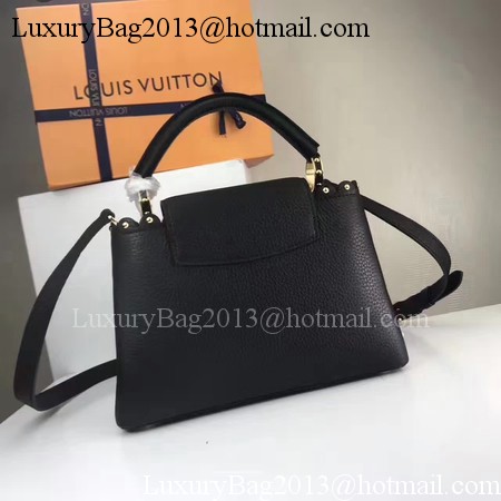 Louis Vuitton Original Leather CAPUCINES BB M54419 Black