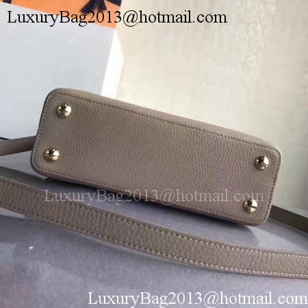 Louis Vuitton Original Leather CAPUCINES BB M54419 Grey