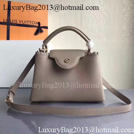 Louis Vuitton Original Leather CAPUCINES BB M54419 Grey
