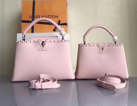 Louis Vuitton Original Leather CAPUCINES BB M54419 Pink