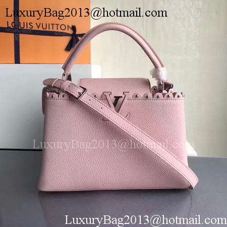 Louis Vuitton Original Leather CAPUCINES BB M54419 Pink