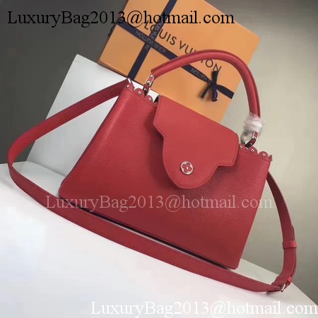 Louis Vuitton Original Leather CAPUCINES BB M54419 Red