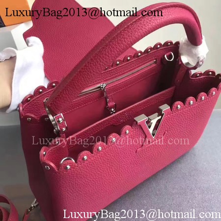 Louis Vuitton Original Leather CAPUCINES BB M54419 Rose